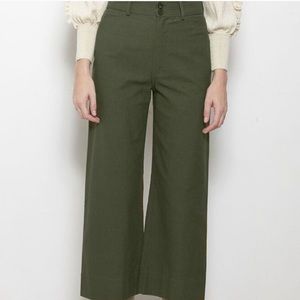 apiece apart merida green pants